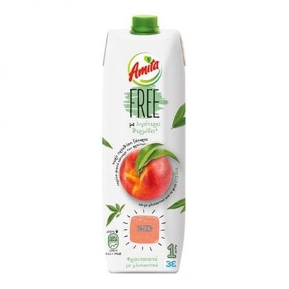 ΑΜΙΤΑ FREE ΡΟΔΑΚΙΝΟ 1L